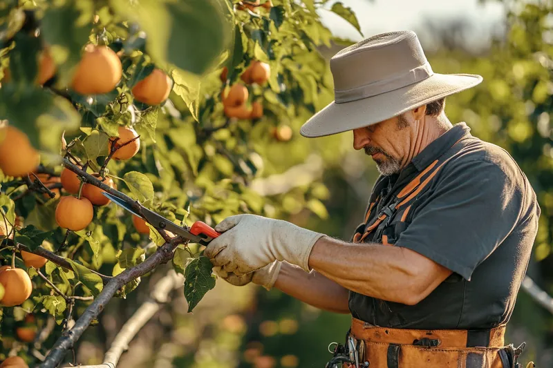 cómo podar un kaki para obtener los mejores frutos