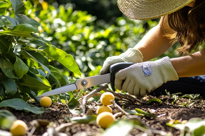 cómo podar un níspero para un crecimiento saludable y abundante