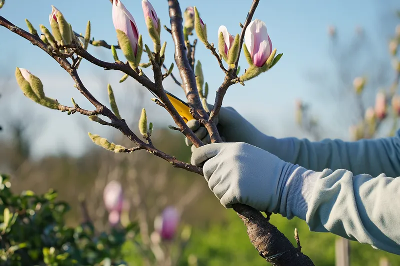 como y cuando podar un magnolio