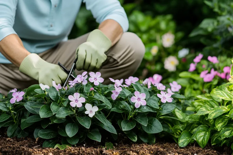 cuando puedo podar mi vinca rosea